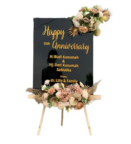 Papan Bunga Akrilik Seunagan Timur