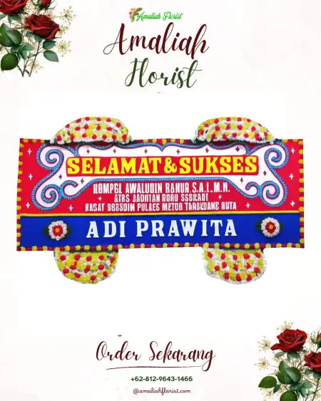 Papan Bunga Ucapan Selamat Seunagan Timur