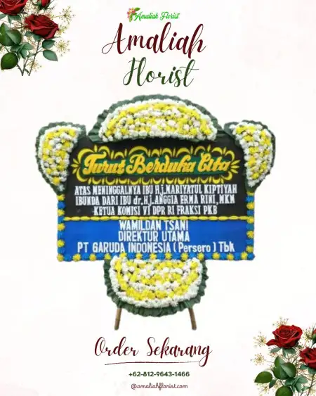 Papan Bunga Duka Seunagan Timur